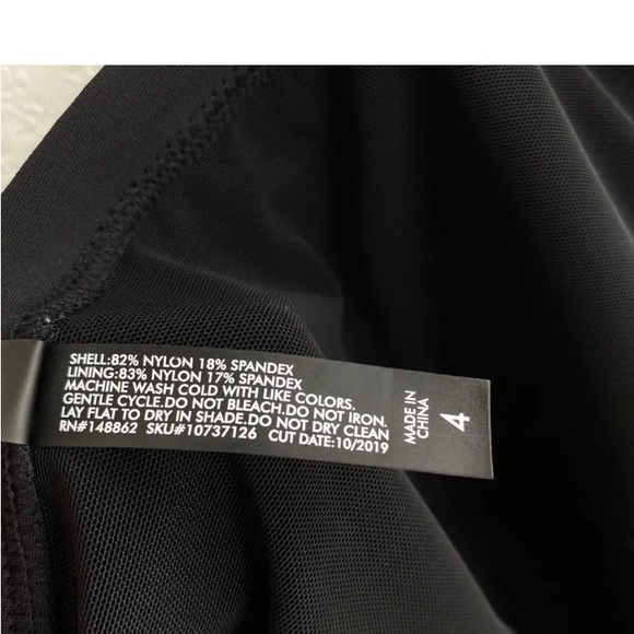 New! Torrid sz 4 Sexy Lattice SwimSuit 4X 3X Swim - Picture 4 of 15